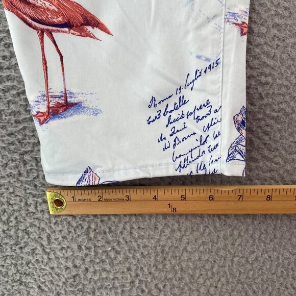 Chicos Jeans Womens 4 US 20R White Blue So Slimming Bon Voyage Girlfriend Ankle* - Picture 11 of 12